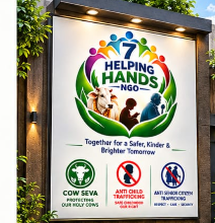 7 Helping Hands NGO billboard campaign